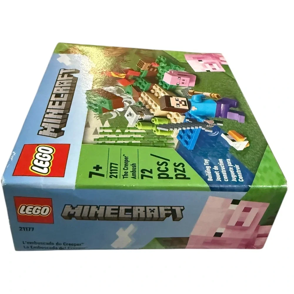 LEGO Minecraft The Creeper Ambush 21177 Building Toy Set 72 Pieces New Sealed